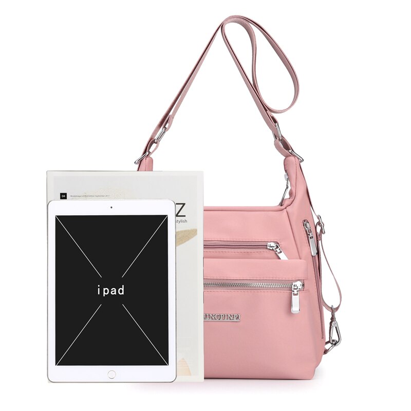 New 2021 Women's Ladies Shoulder bag Female Messenger Bag Travel Handbag High Quality Nylon CrossBody Bag Bolsas Feminina