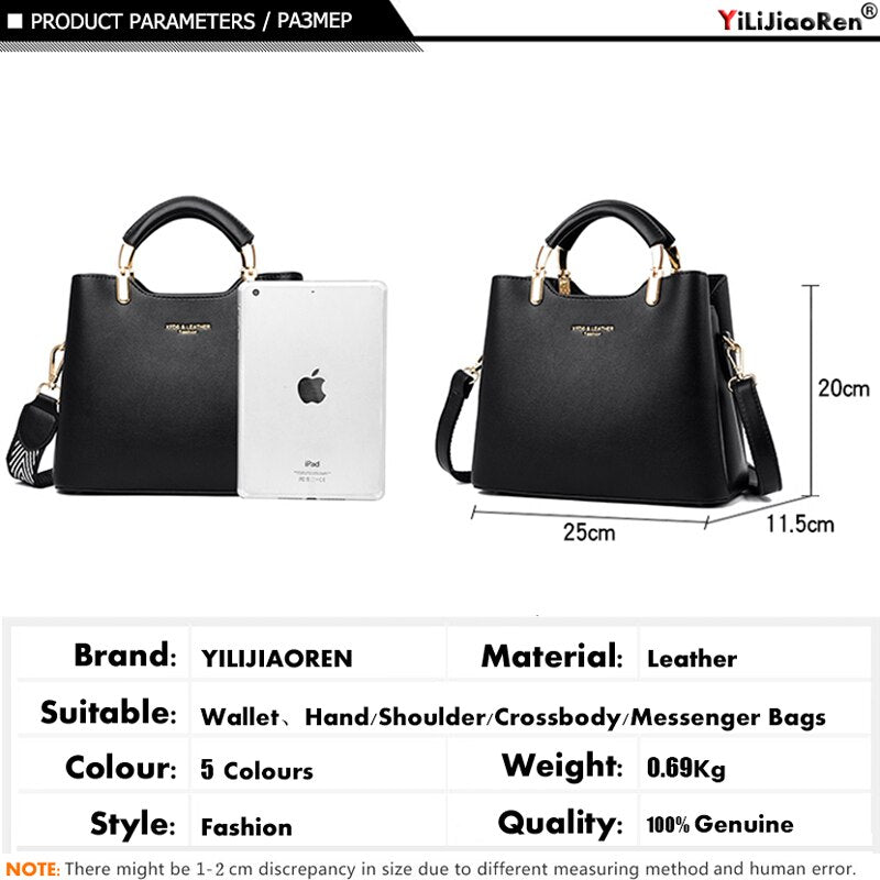Fashion Hand Bags for Women Famous Brand Leather Shoulder Bag Ladies Purses and Handbags Luxury Handbags Women Bags Designer Sac