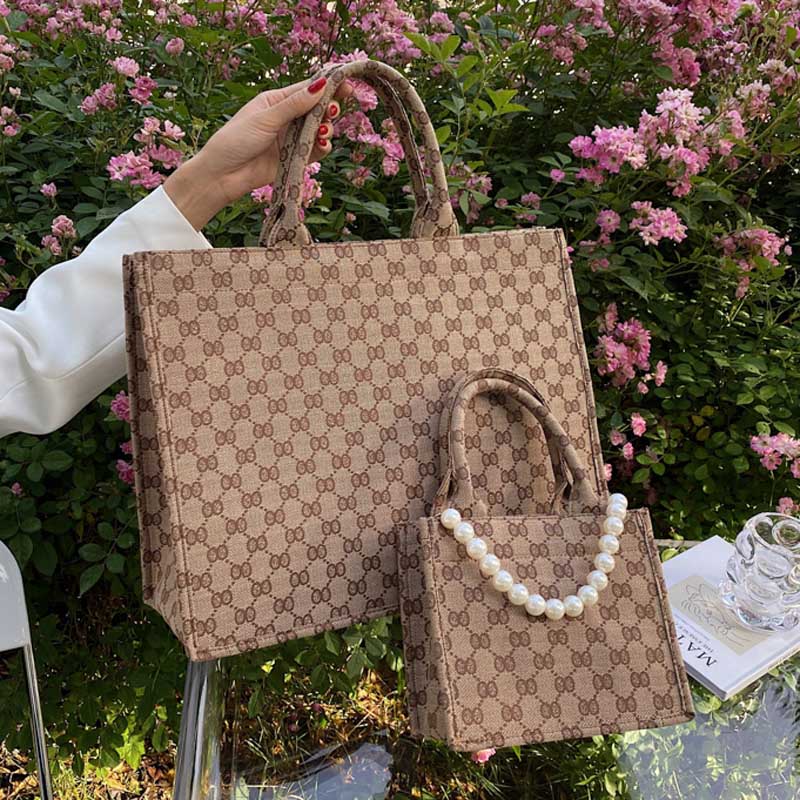 Women's Handbag Luxury Brand Letter Printing High-Capacity Hand Shoulder Bags Autumn Popular Tote Crossbody Bag 2022 Main Female