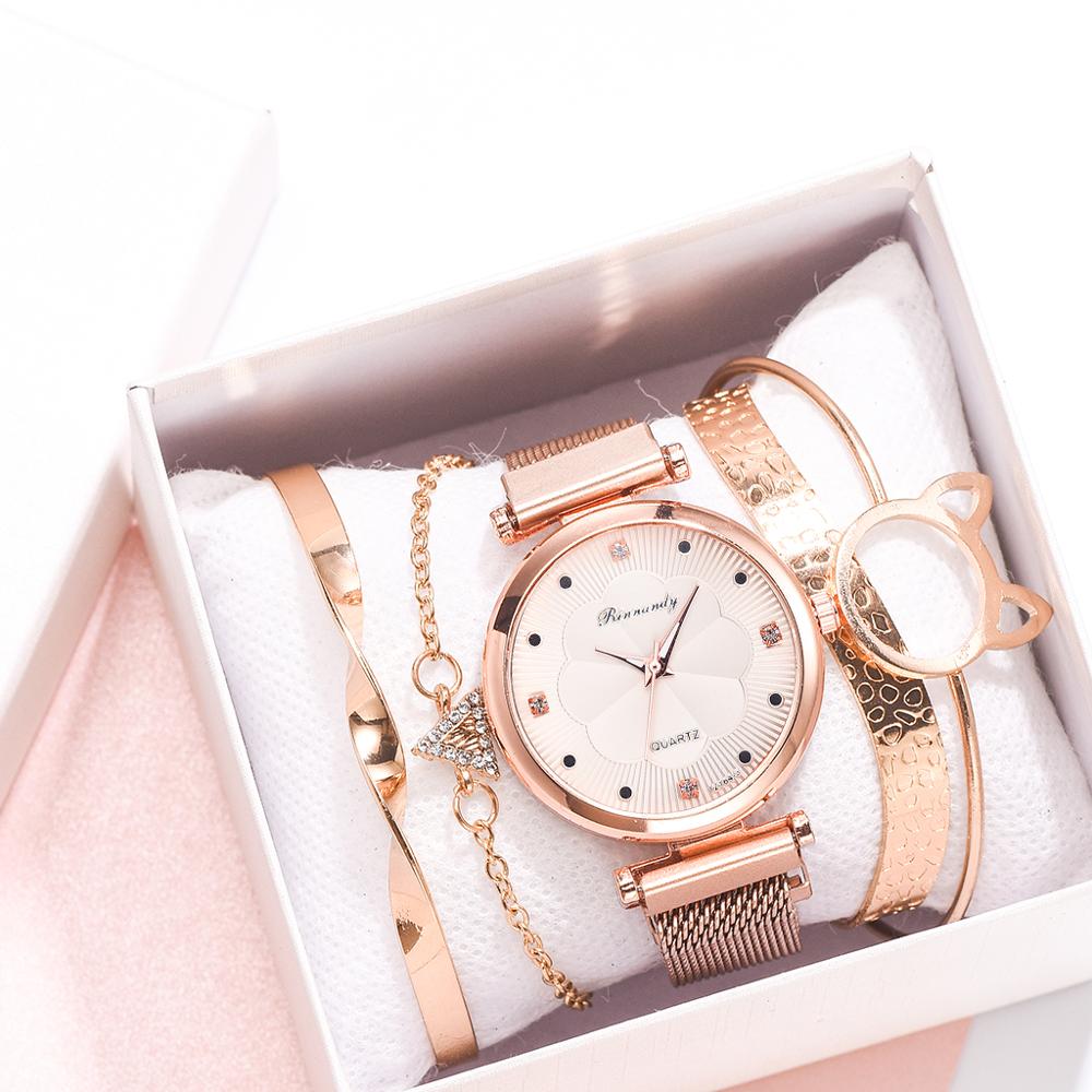 Buckle Flower bracelet Watch - TamikaExpress.com