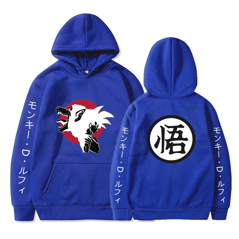 Autumn Sweatshirts Goku tops Dragon-Ball Z Hoodies Men Anime Costume Kids Clothes Boys Girls Tops Children's Clothing sudaderas