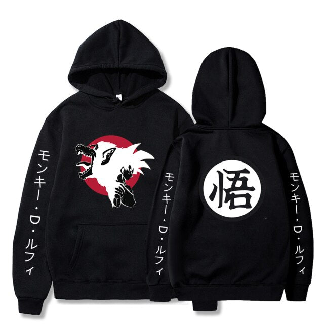 Autumn Sweatshirts Goku tops Dragon-Ball Z Hoodies Men Anime Costume Kids Clothes Boys Girls Tops Children's Clothing sudaderas