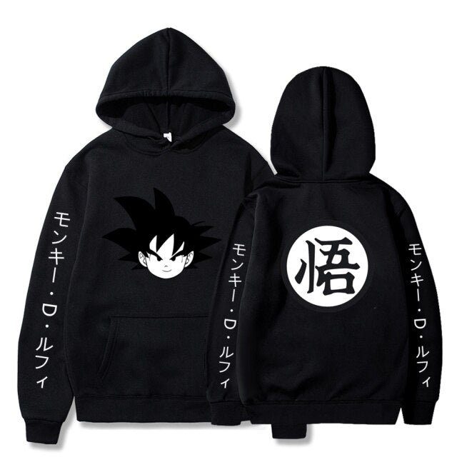 Autumn Sweatshirts Goku tops Dragon-Ball Z Hoodies Men Anime Costume Kids Clothes Boys Girls Tops Children's Clothing sudaderas