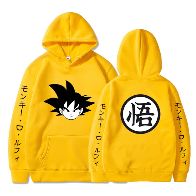 Autumn Sweatshirts Goku tops Dragon-Ball Z Hoodies Men Anime Costume Kids Clothes Boys Girls Tops Children's Clothing sudaderas