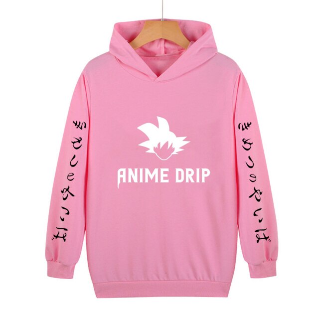Dragon-Ball Z Kids Goku Sweatshirts Baby Boys Clothes For Men Autumn New Children's Clothing Thin Hoodies Girls Sweatshirts