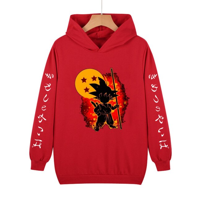 Dragon-Ball Z Kids Goku Sweatshirts Baby Boys Clothes For Men Autumn New Children's Clothing Thin Hoodies Girls Sweatshirts