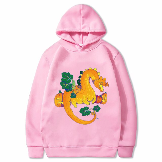Halloween Pumpkin Dragon Cartoon Printed Children's Hoodie Sweatshirt Children's Clothing for Men and Women Tong Chunqiu