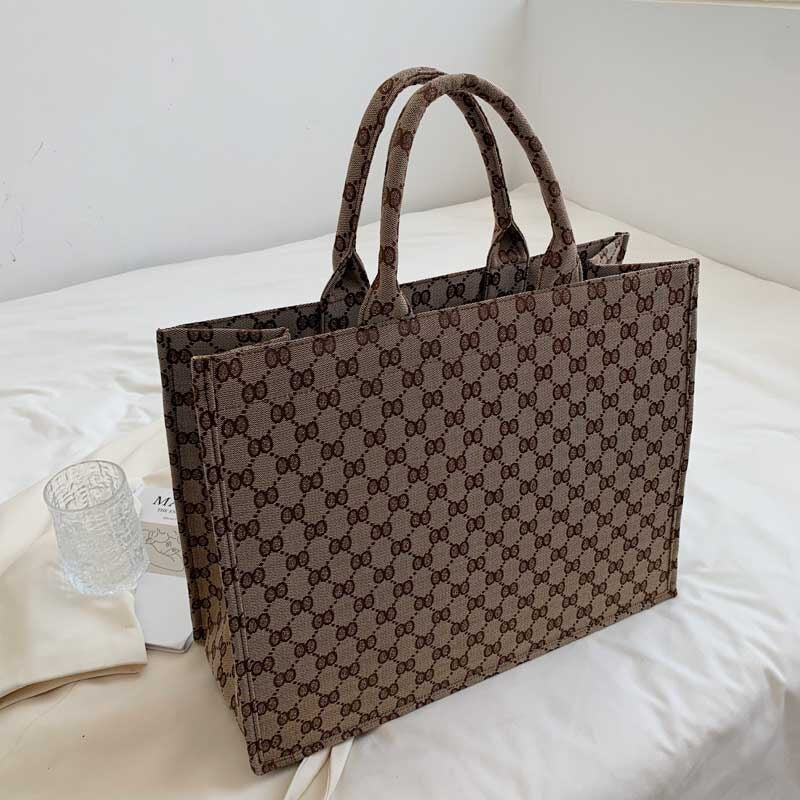 Women&#39;s Handbag Luxury Brand Letter Printing High-Capacity Hand Shoulder Bags Autumn Popular Tote Crossbody Bag 2022 Main Female