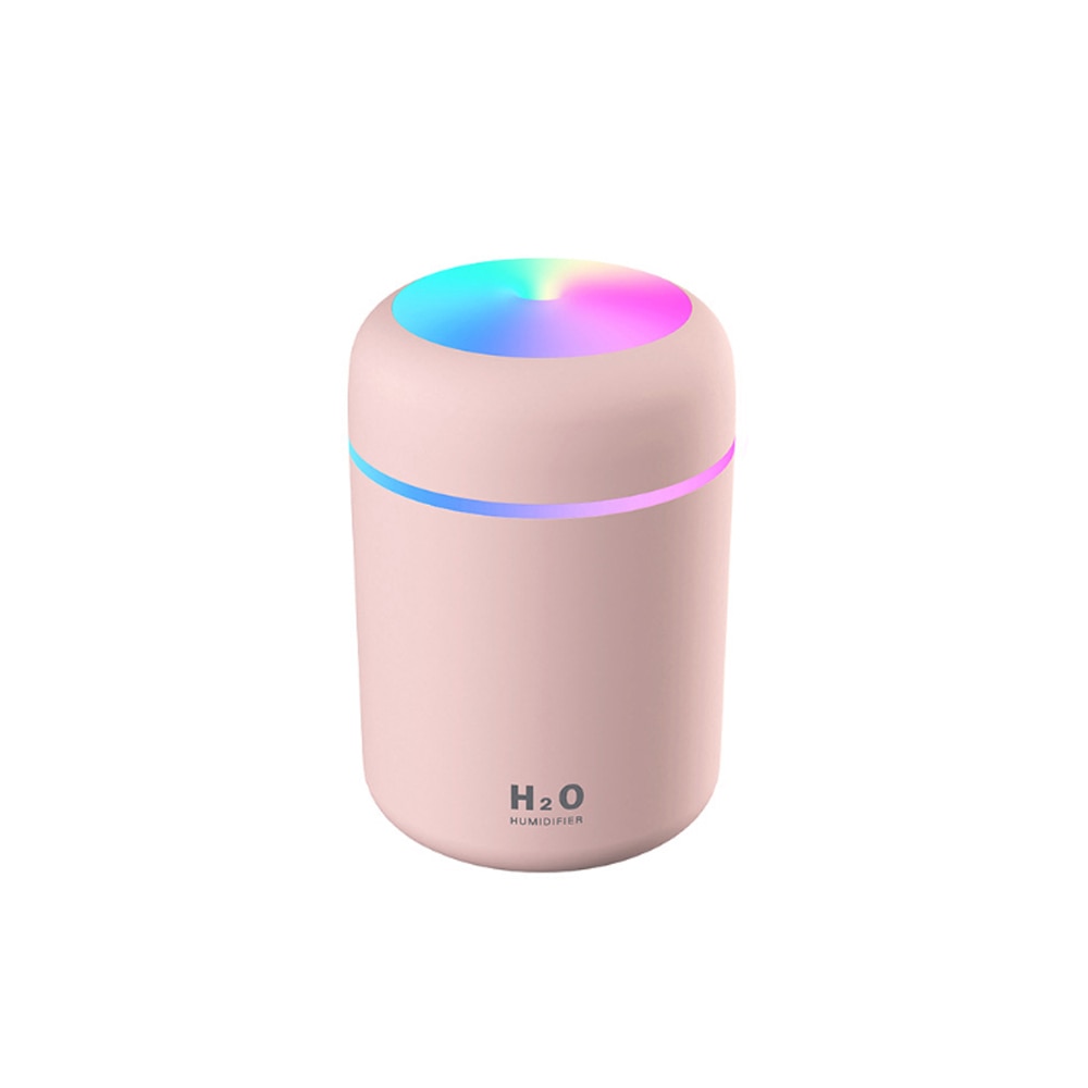 Portable Ultrasonic Air Humidifier USB Essential Oil Diffuser Cool Mist Maker Purifier with Night Light Car Office Humidifier