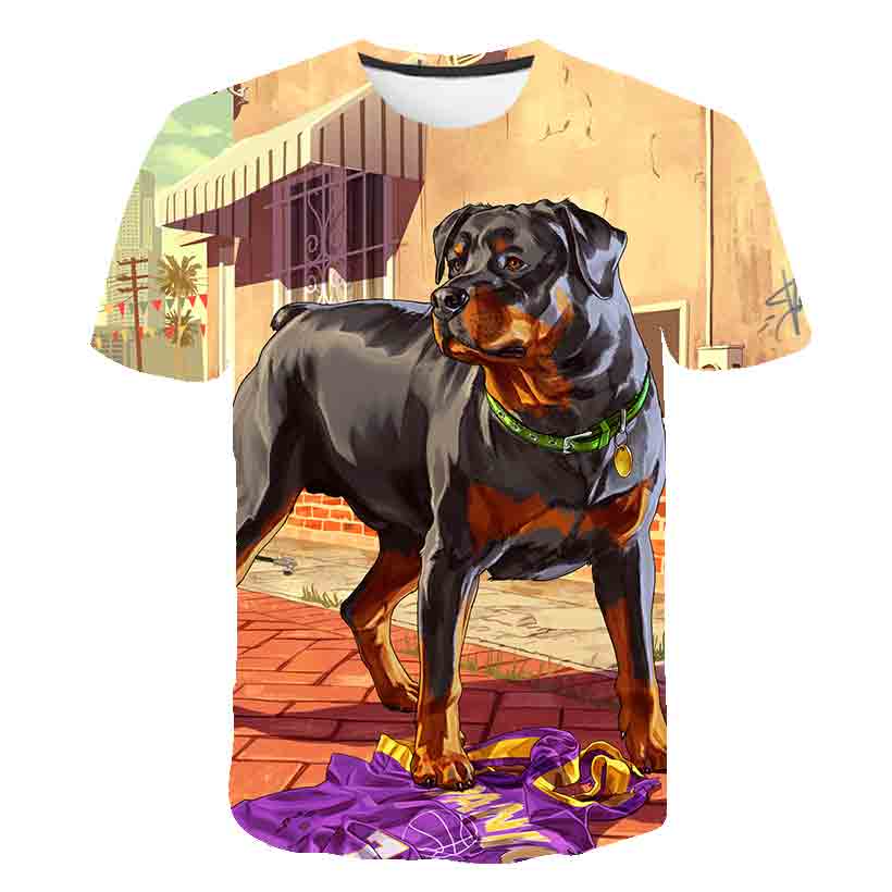 Grand Theft Auto Game GTA 5 Boys Summer T Shirts Cool GTA5 Men TShirt Colorful 3D Print T-shirt Tee Shirt Funny Clothing