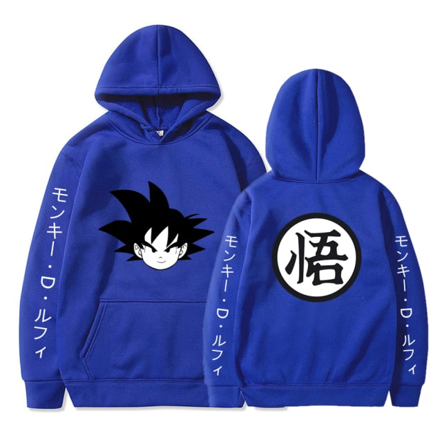 Autumn Sweatshirts Goku tops Dragon-Ball Z Hoodies Men Anime Costume Kids Clothes Boys Girls Tops Children's Clothing sudaderas