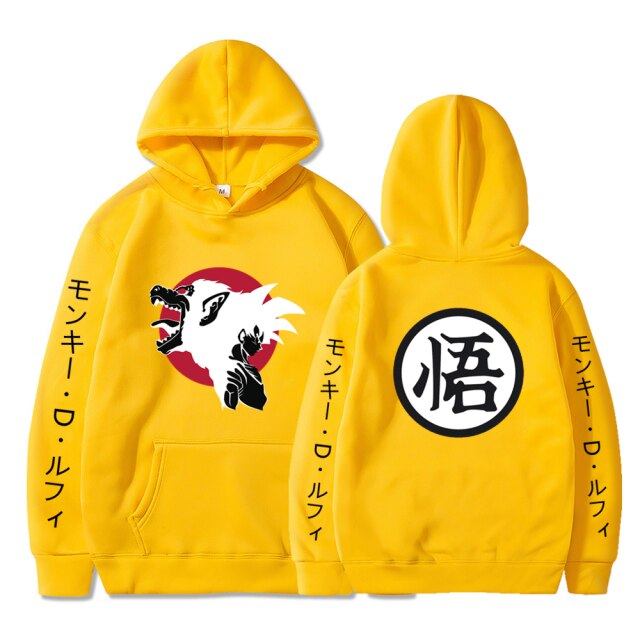 Autumn Sweatshirts Goku tops Dragon-Ball Z Hoodies Men Anime Costume Kids Clothes Boys Girls Tops Children's Clothing sudaderas