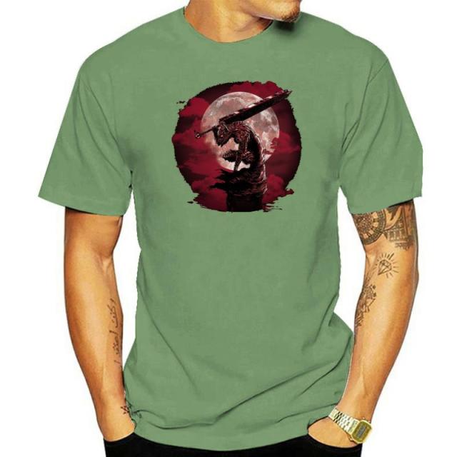 Mens Berserk - Armure Du Berserk T-shirt Round Neck Short Sleeves Tops Clothing