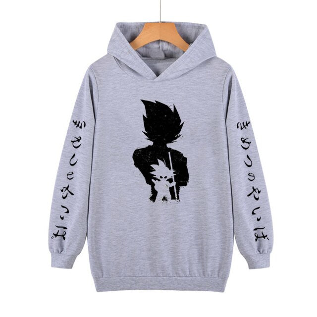 Dragon-Ball Z Kids Goku Sweatshirts Baby Boys Clothes For Men Autumn New Children's Clothing Thin Hoodies Girls Sweatshirts