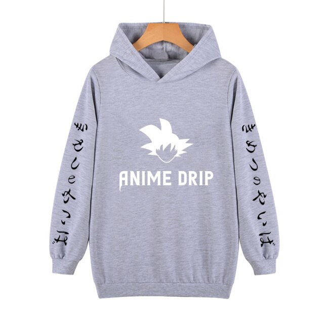 Dragon-Ball Z Kids Goku Sweatshirts Baby Boys Clothes For Men Autumn New Children's Clothing Thin Hoodies Girls Sweatshirts