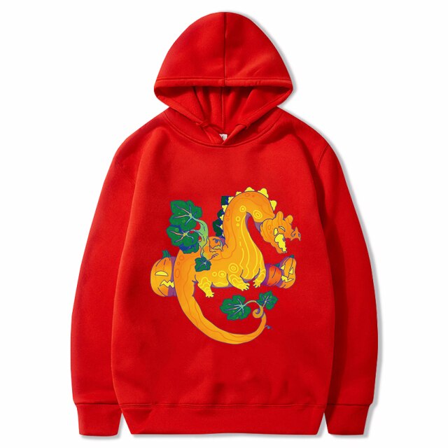 Halloween Pumpkin Dragon Cartoon Printed Children's Hoodie Sweatshirt Children's Clothing for Men and Women Tong Chunqiu