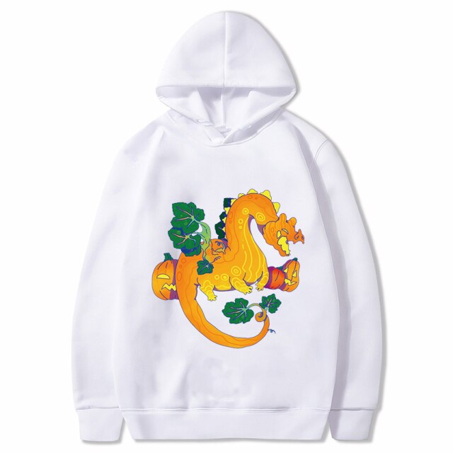 Halloween Pumpkin Dragon Cartoon Printed Children's Hoodie Sweatshirt Children's Clothing for Men and Women Tong Chunqiu