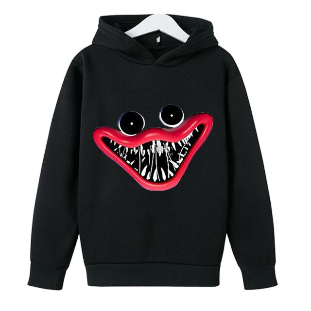 2022 Original Poppy Playtime Printed Hoodie  Children's clothes Bobby's Game Time clothing, 100-160 tracksuit men