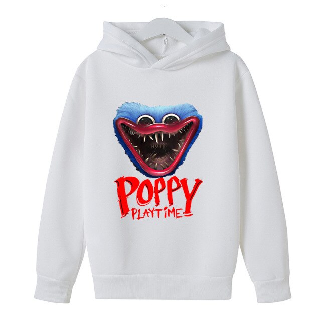 2022 Original Poppy Playtime Printed Hoodie  Children's clothes Bobby's Game Time clothing, 100-160 tracksuit men